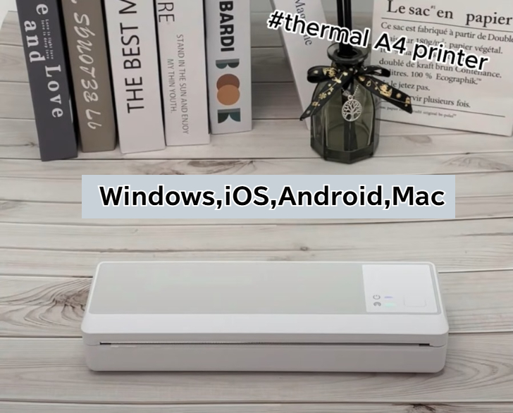 モバイルプリンター WS-P83 サーマルプリンター A4プリンター ロール紙