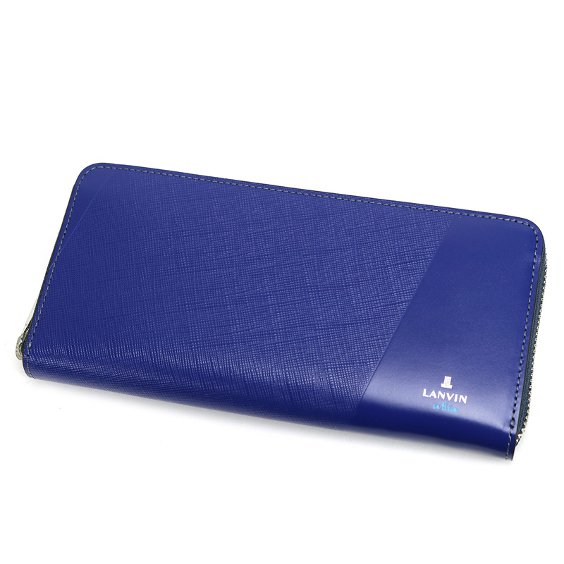 LANVIN en Bleu ランバンオンブルー パーシャル ラウンドファスナー長