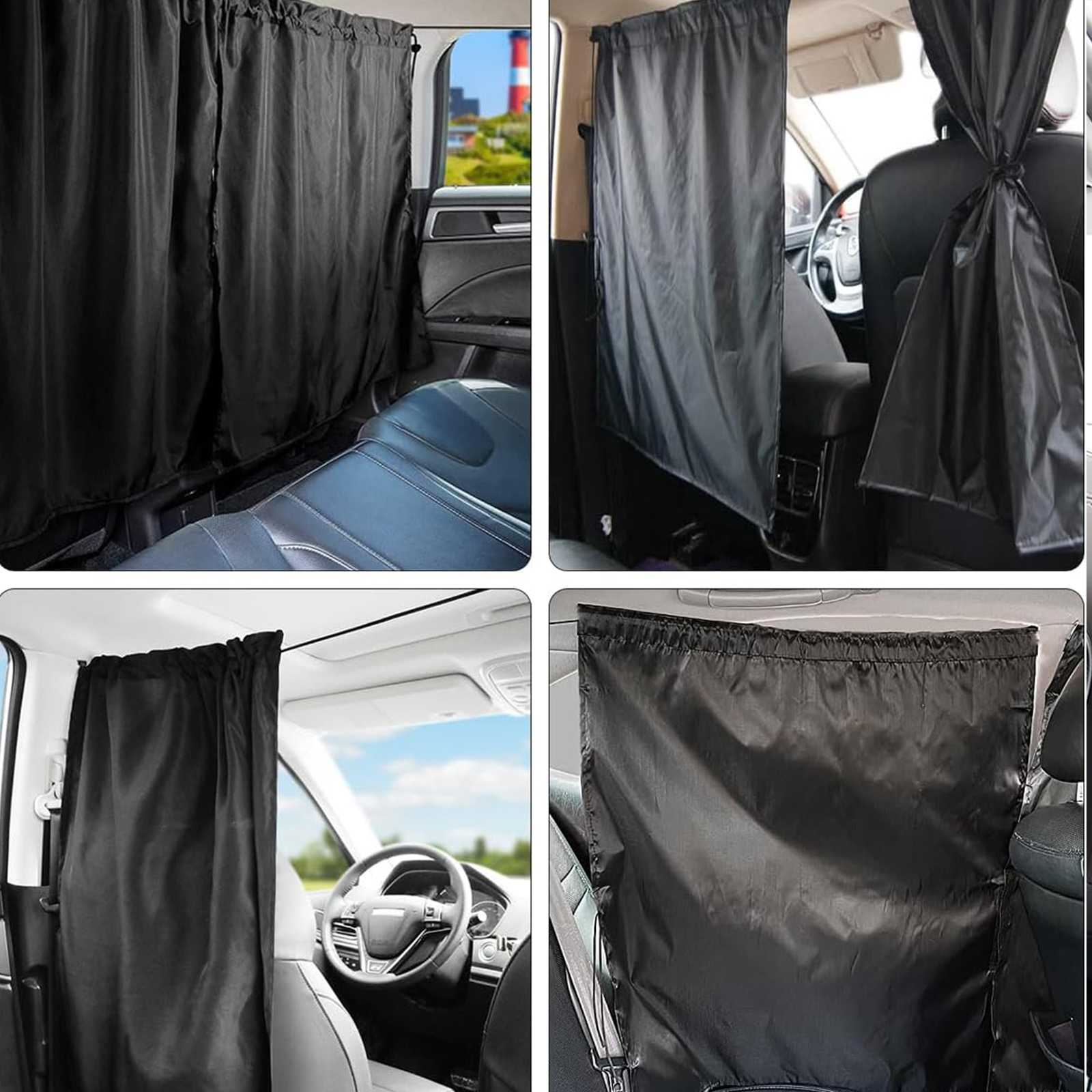 スズキ ワゴンRカスタムZ 車用カーテン 間仕切りカーテン サンシェード