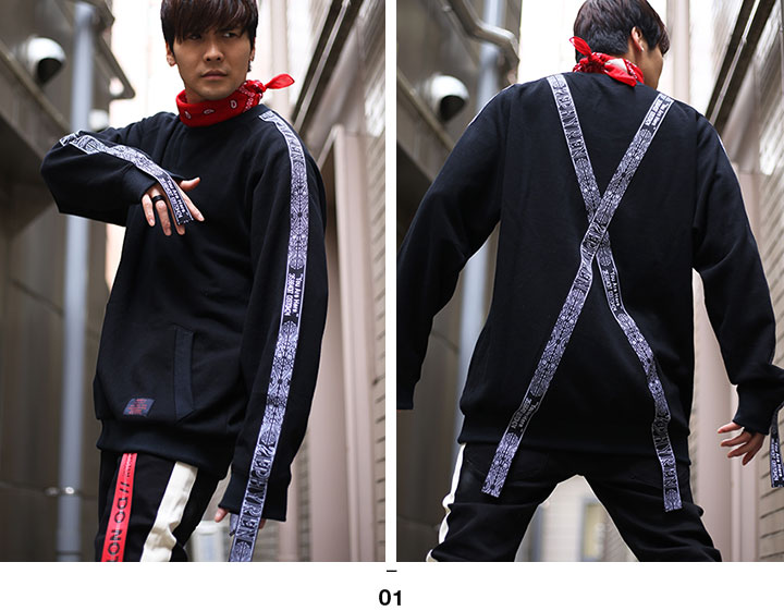 ゼファレン Zephyren スウェット 長袖 ストリート系 トレーナー