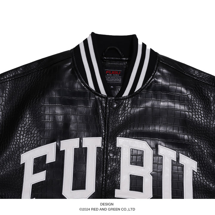 FUBU（フブ） アウター 長袖 スタジャン ブルゾン 大きいサイズ
