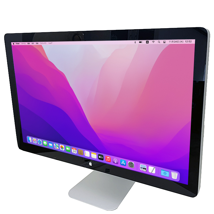 Cinema Display Apple Thunderbolt MC914J/A A1407 中古 27インチ液晶