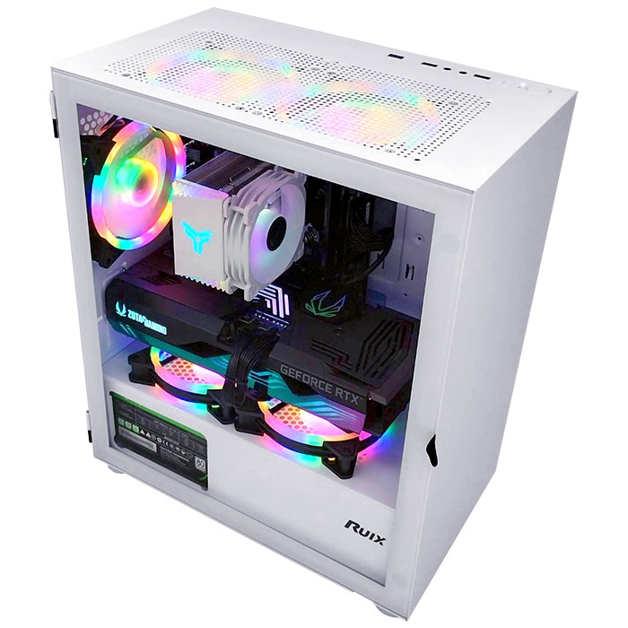 PASOUL ゲーミングPC ホワイト GeForce RTX3060 第14世代 Corei5