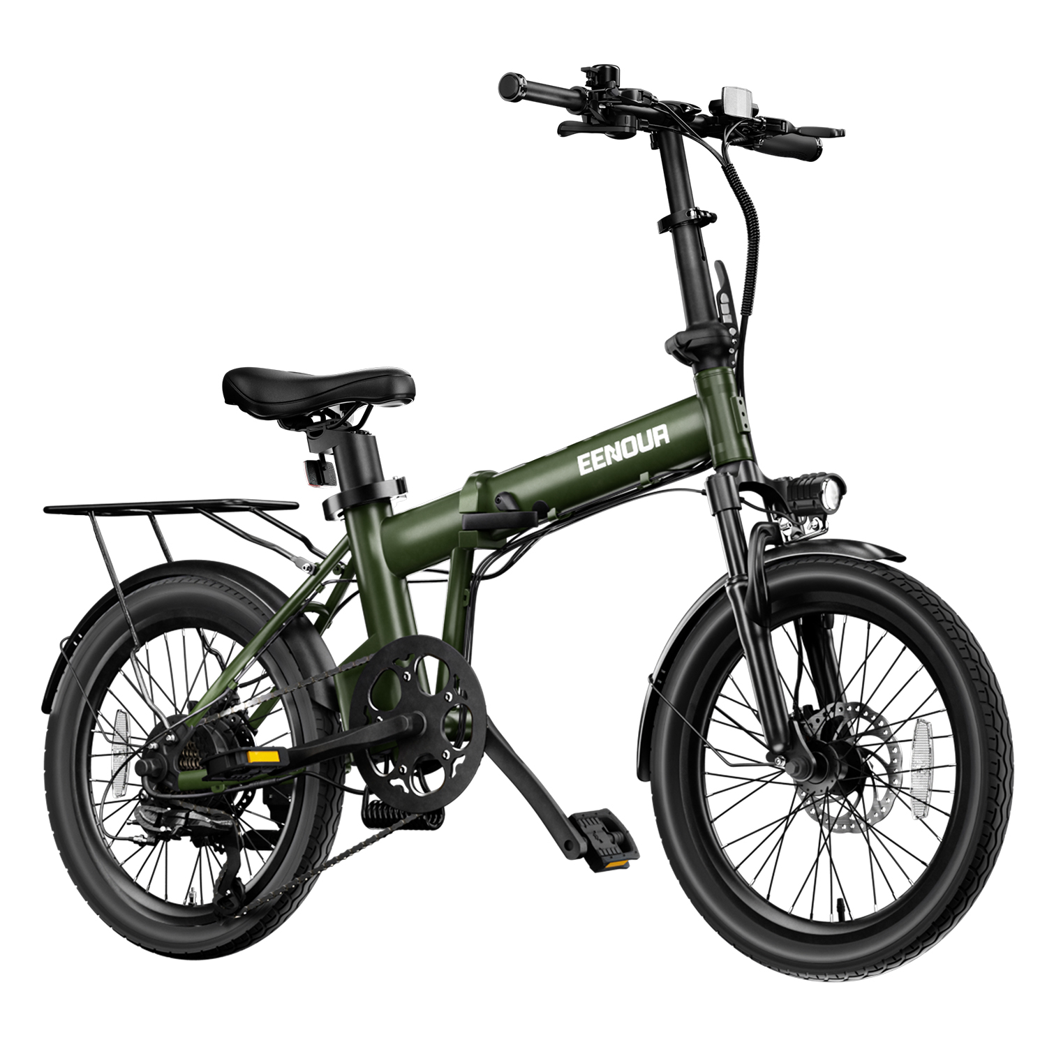 EENOUR 電動アシスト自転車 電動自転車 20インチ 折りたたみ 変速7段