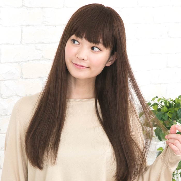 ウィッグ ロング 人毛100% 女性 医療用 自然 レディース 全3色 2サイズ