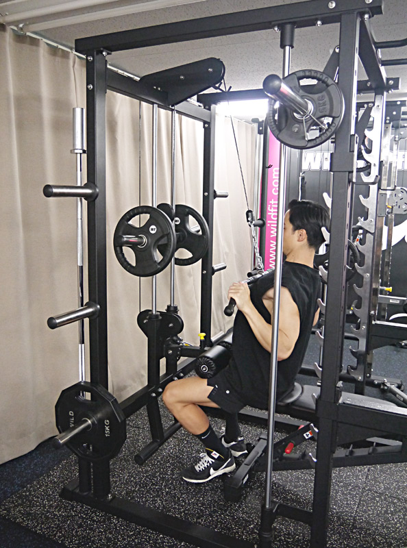 WILD FIT（ワイルドフィット） スミスパワーラック (Φ50) COMING