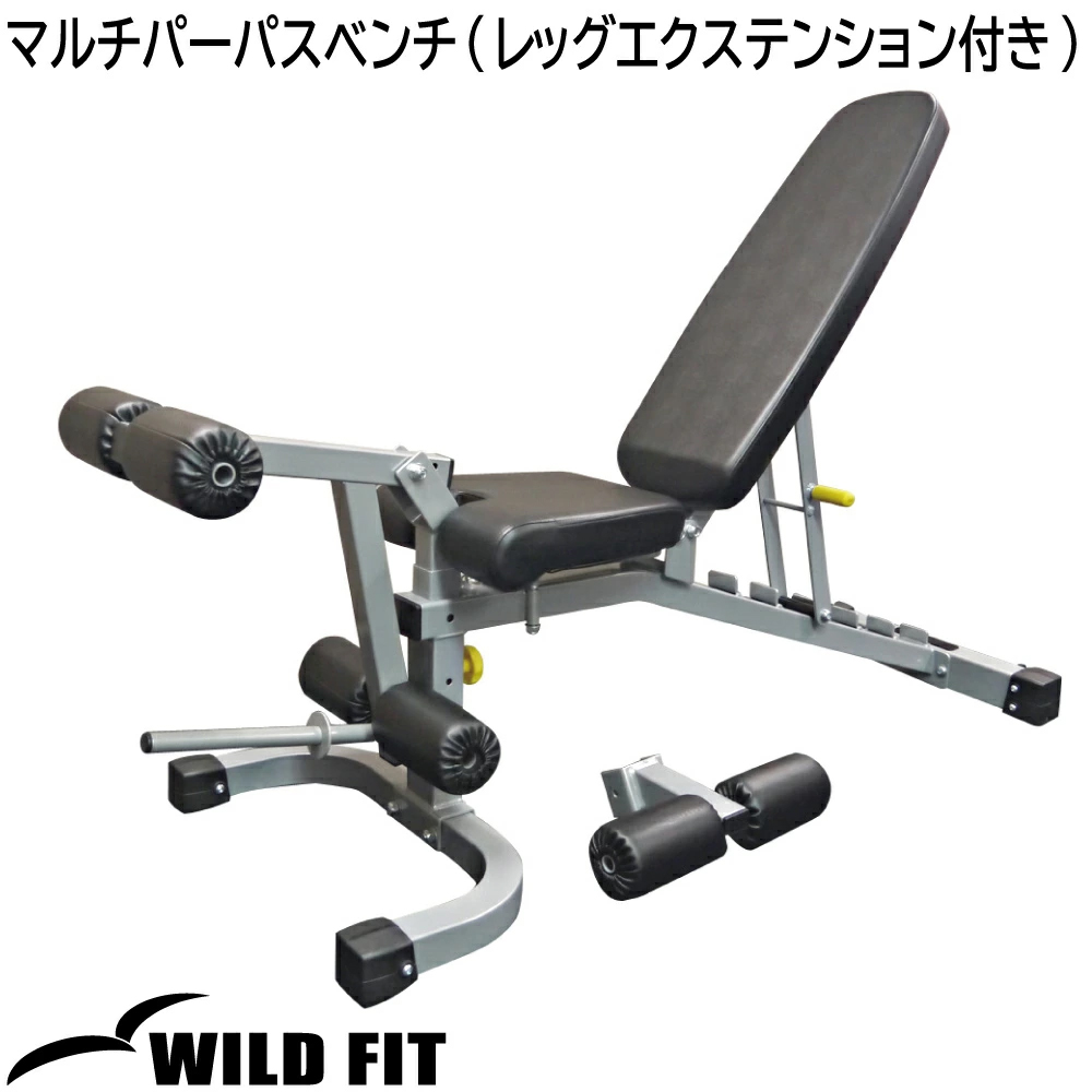 WILD FIT（ワイルドフィット） マルチパーパスベンチ (レッグ