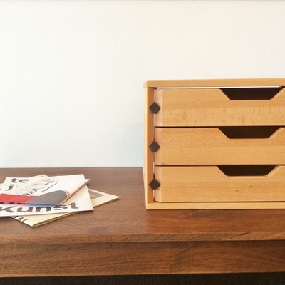 ウッドギャラリー樹 書類ケース 引き出し 木製 トレー書類入れ レター