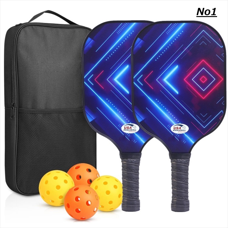 ピックルボール パドル 軽量ピクル ボール ラケット×2個 ボール4個付き