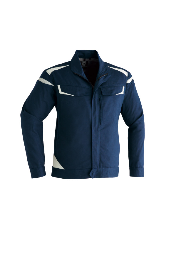 Asahicho 作業服 作業着 長袖ブルゾン 8502 春夏用 ジャンパー メンズ