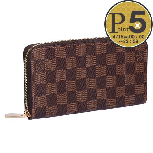 ルイ・ヴィトン(LOUIS VUITTON) ダミエ(Demier) ジッピーウォレット