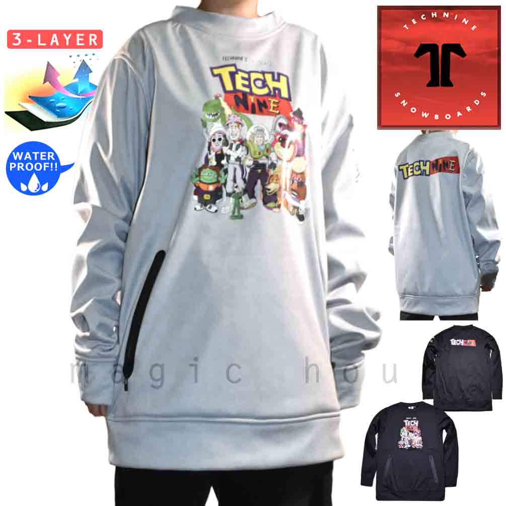 TECHNINE（テックナイン） スノーボード パーカー スノボー 撥水