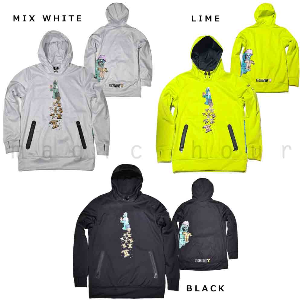 TECHNINE（テックナイン） スノーボード パーカー スノボー 撥水