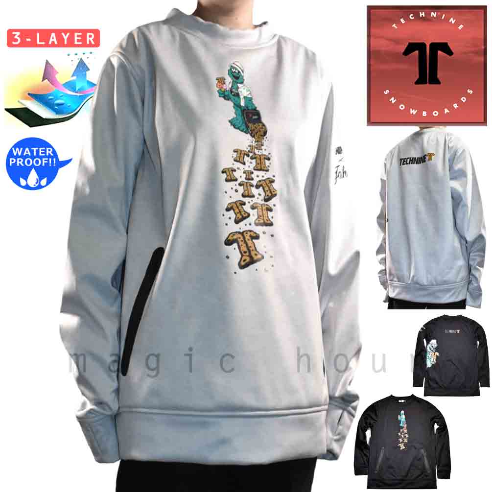 TECHNINE（テックナイン） スノーボード パーカー スノボー 撥水