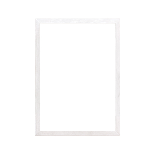 万丈（VANJOH） ポスター額 A2 ヴィンテージ調 ホワイト ナチュラル