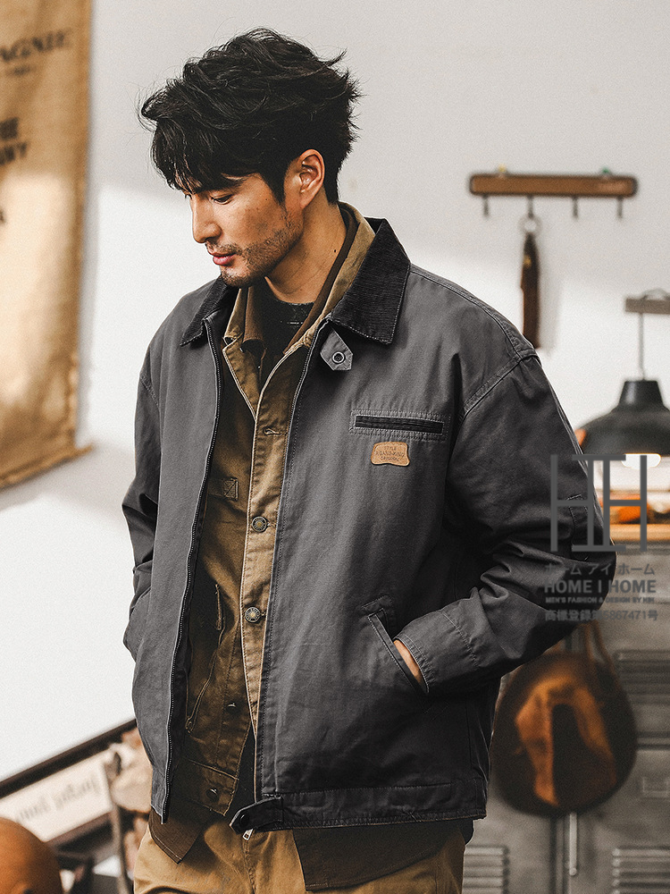 ホームアイホーム ジャケット デトロイトジャケット メンズ