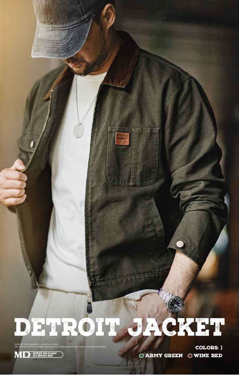 ホームアイホーム ジャケット デトロイトジャケット メンズ