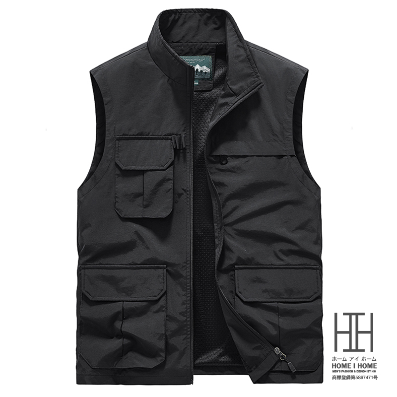 ホームアイホーム メンズ ベスト 多機能ベスト メッシュベスト