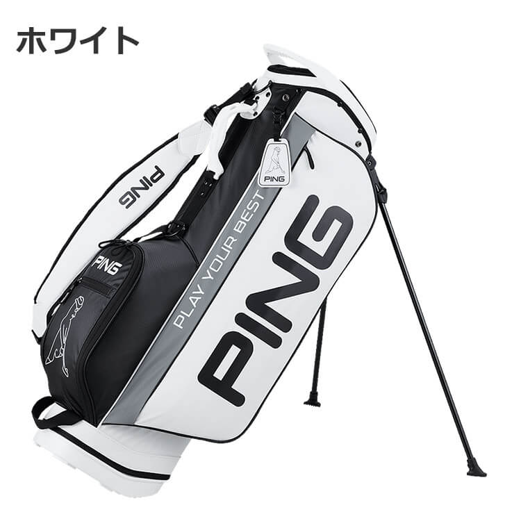 PING（ピン） CB-P2405 ライトスタンド キャディバッグ ホワイト