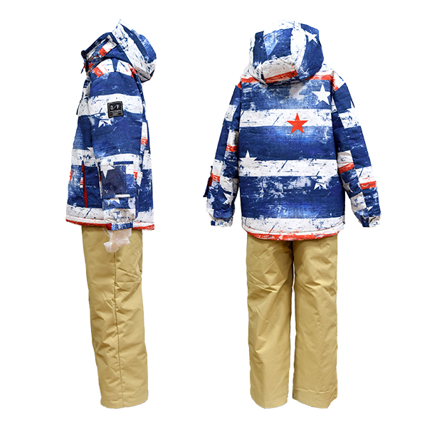 ドリームフライ dream fly キッズ ジュニア スキーウェア 上下セット