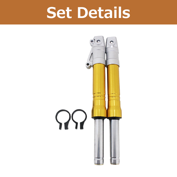 ズーマー ライブディオ ZX AF18 AF28 AF35 AF34 Z4 フロントフォーク