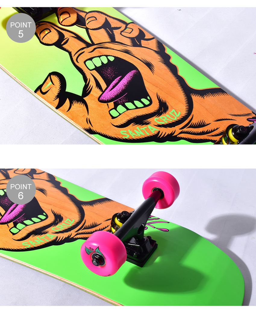 SANTA CRUZ（サンタクルーズ） 送料無料 スケートボード SHAPED