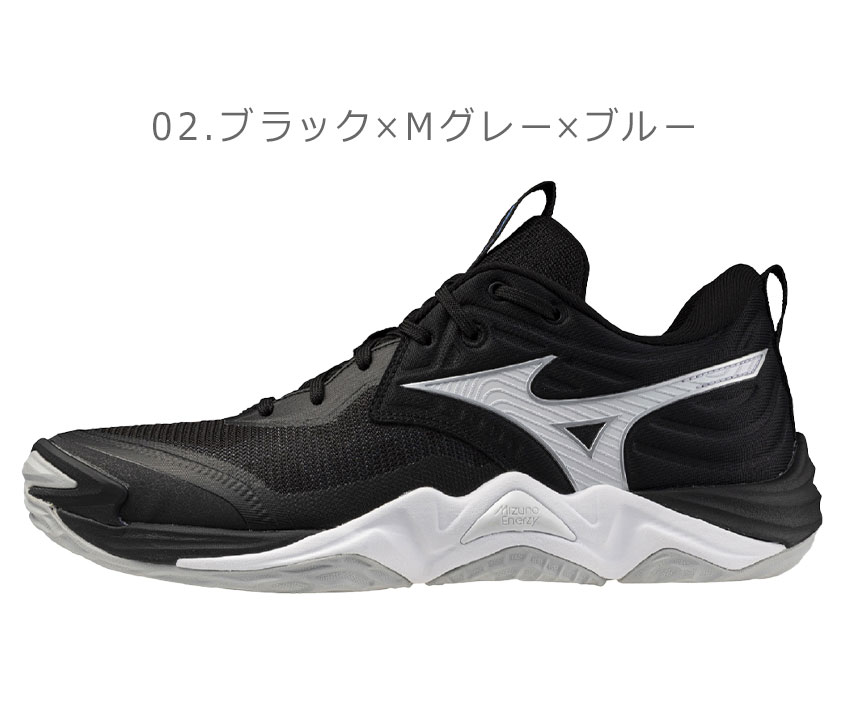 MIZUNO（ミズノ） バレーボールシューズ メンズ レディース ウエーブ