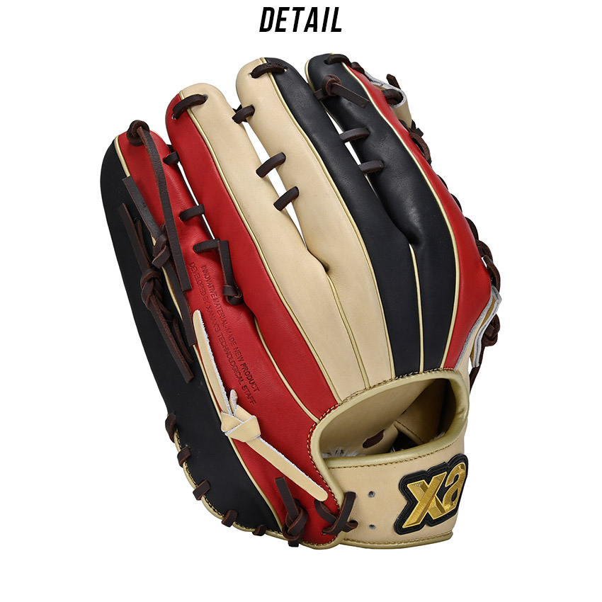 ザナックス 外野手用軟式グローブ 大人 一般 軟式トラスト［カラフル