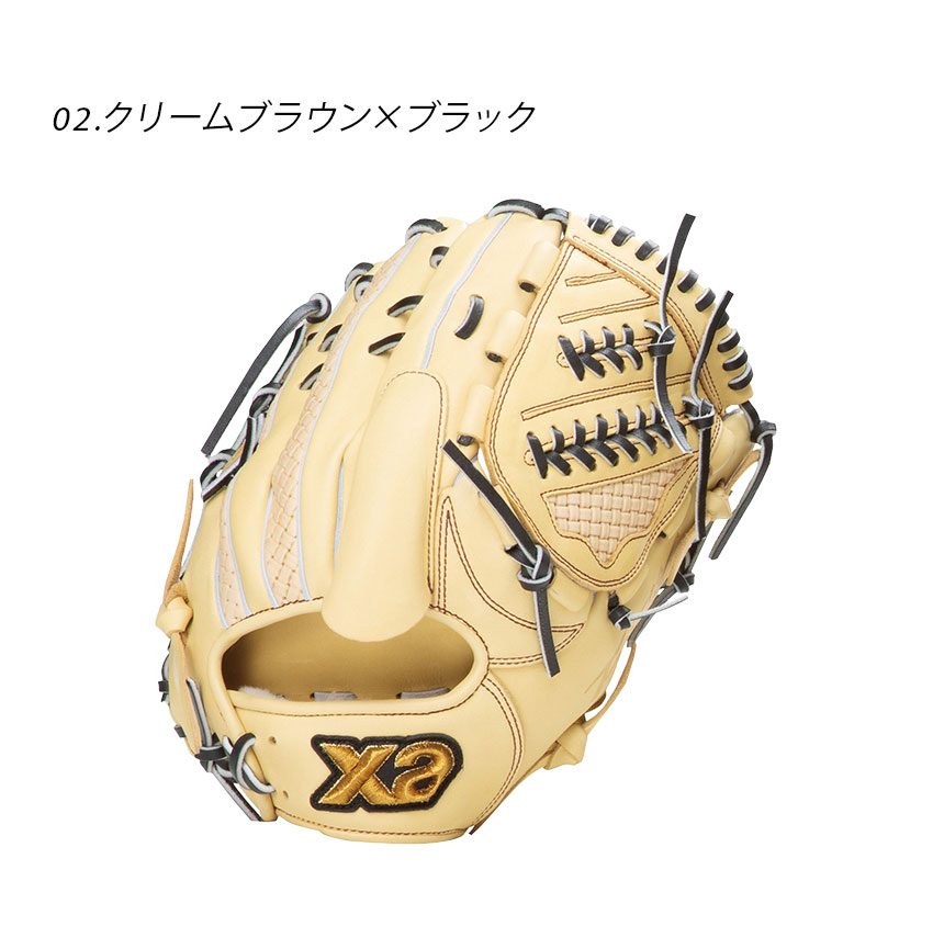 ザナックス 投手用軟式グローブ 大人 一般 Xanax BRG25YT1X ブラック