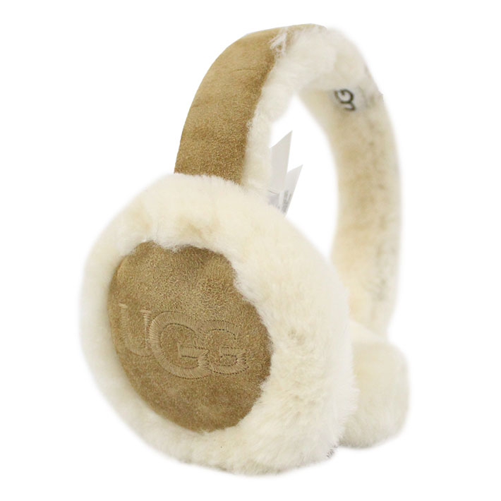UGG（アグ） 並行輸入品 W SHEEPSKIN EMBROIDERY EARMUFF ウィメンズ