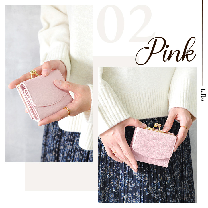 三つ折り財布 がま口 本革 財布 レディース ブランド がまぐち がま口