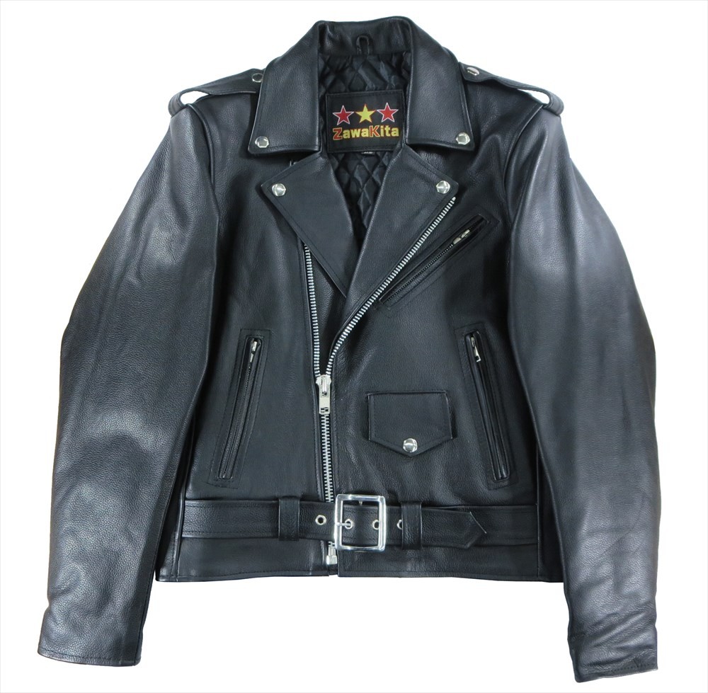 目指せ最安値！限界価格に挑戦！本革ライダース【新型ダブル