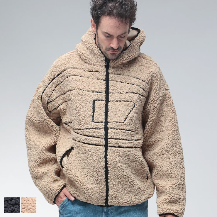 DIESEL（ディーゼル） ブルゾン アウター メガオーバルD フルジップ