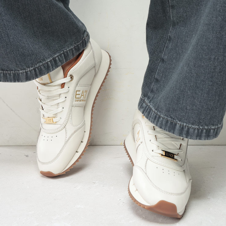 EA7 エンポリオアルマーニ メンズ スニーカー EMPORIO ARMANI 10th