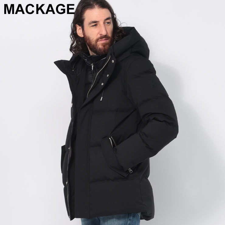 Mackage マッカージュ 撥水 ダウンレイヤード ダブルポケット ショート