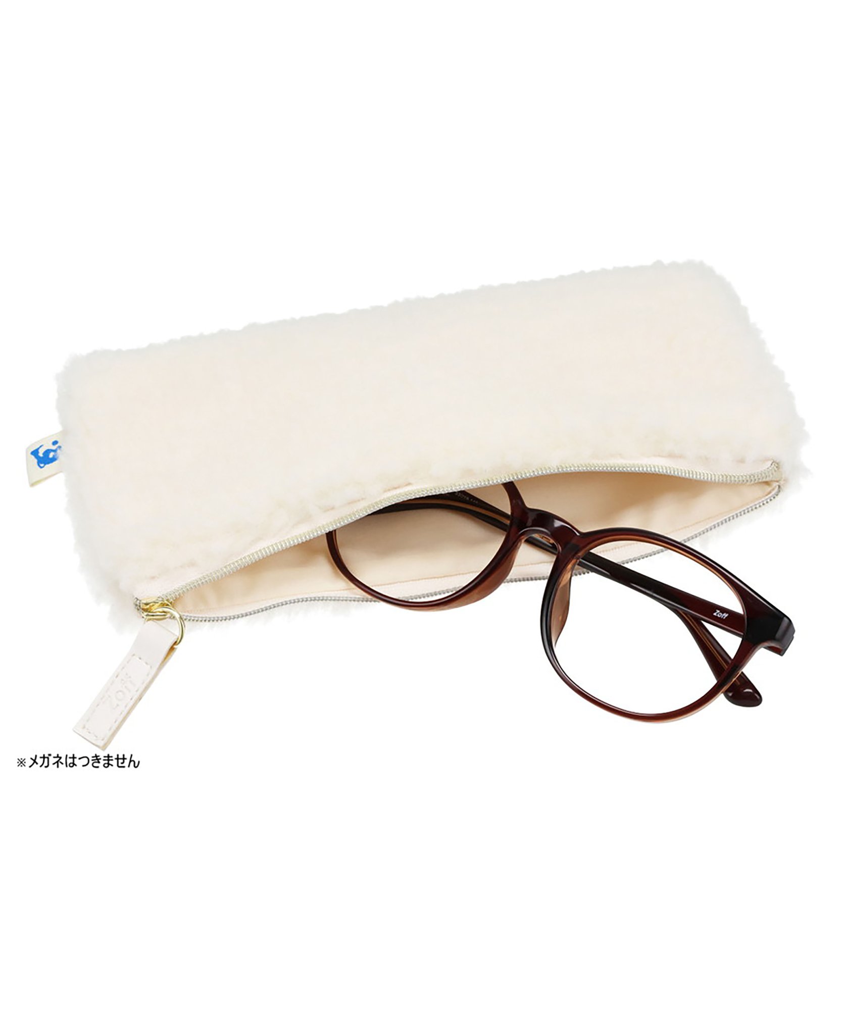 Zoff（ゾフ） メンズ レディース メガネケース、サングラスケース