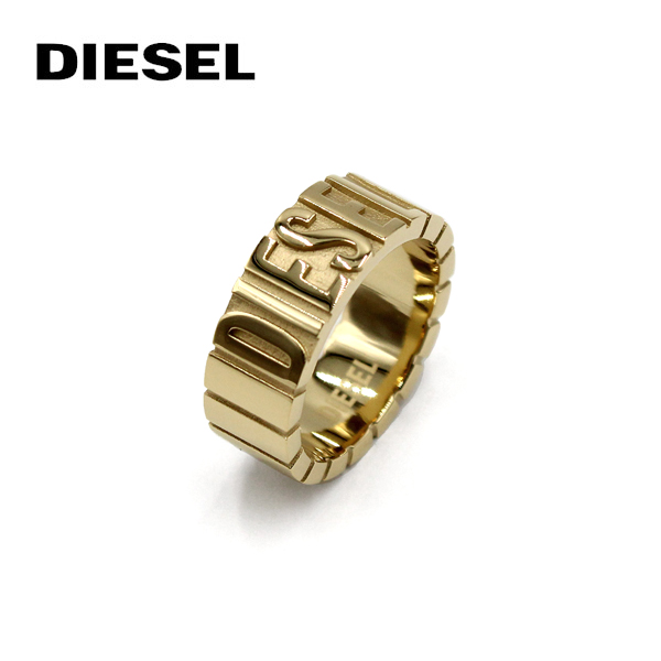 DIESEL（ディーゼル） 指輪・リング メンズ ゴールド ブランド