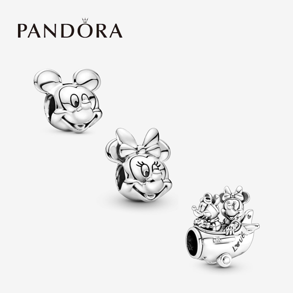 パンドラ チャーム ディズニー ブレスレット レディース ミッキー