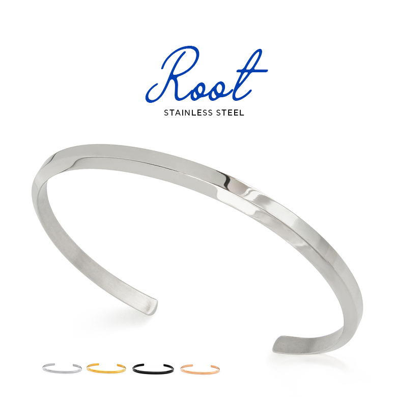 バングル ステンレス シンプル メンズ レディース アクセサリー