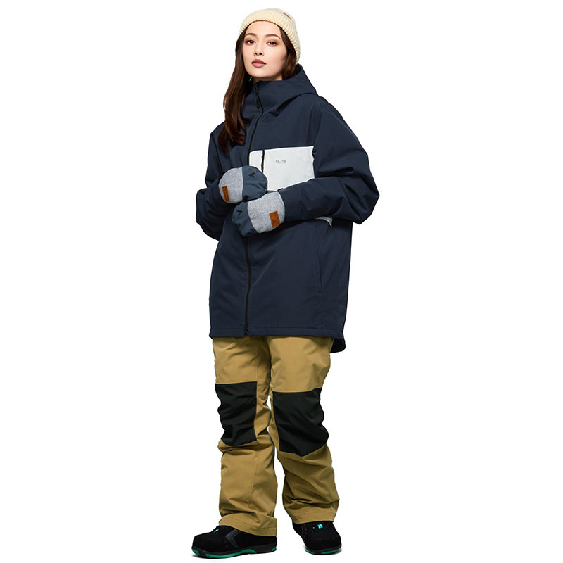 43DEGREES スノーボードウェア レディース 上下セット スノボウェア