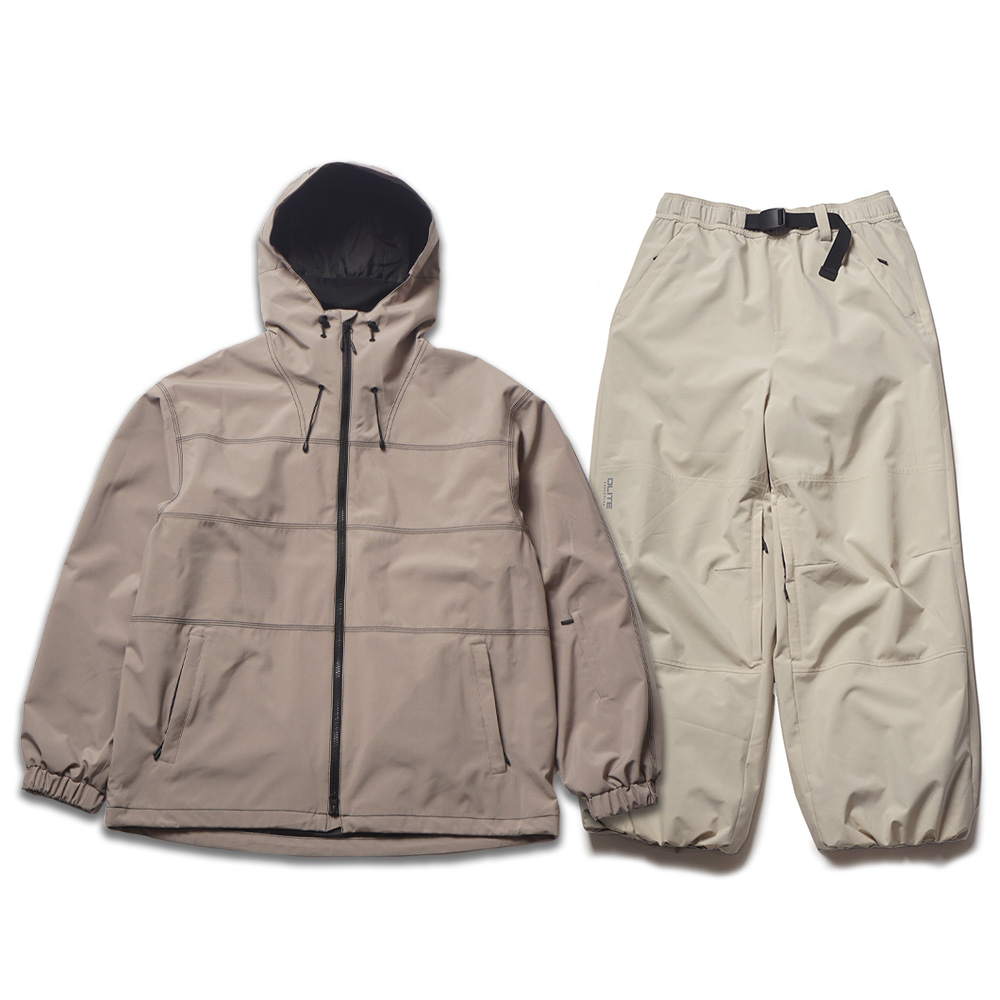 43DEGREES スノーボードウェア スキーウェア 上下セット メンズ