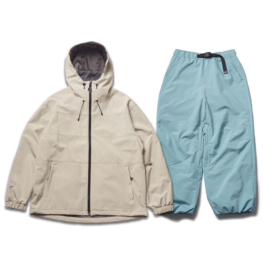 43DEGREES スノーボードウェア スキーウェア 上下セット メンズ