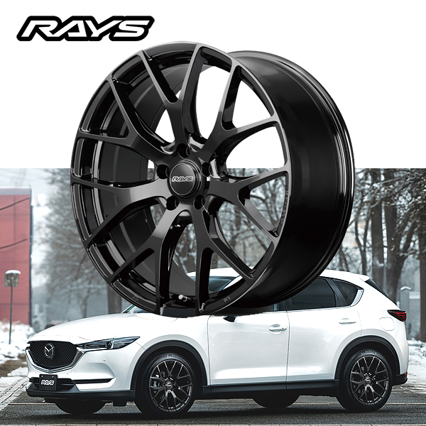 RAYS マツダ MAZDA CX-5 CX-3【送料無料・4本セット】RAYS SNOW