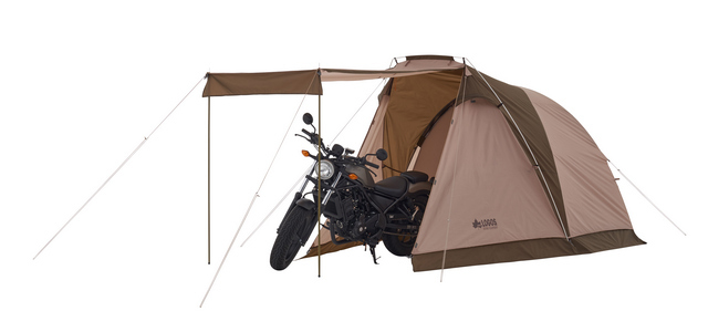ロゴス TRADCANVAS ツーリングリビングDUO BA ソロテント キャンプ