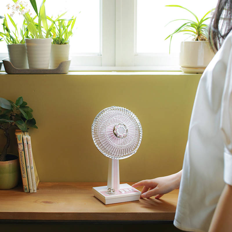 卓上扇風機 レトロファン レトロ扇風機 充電式 コードレス扇風機