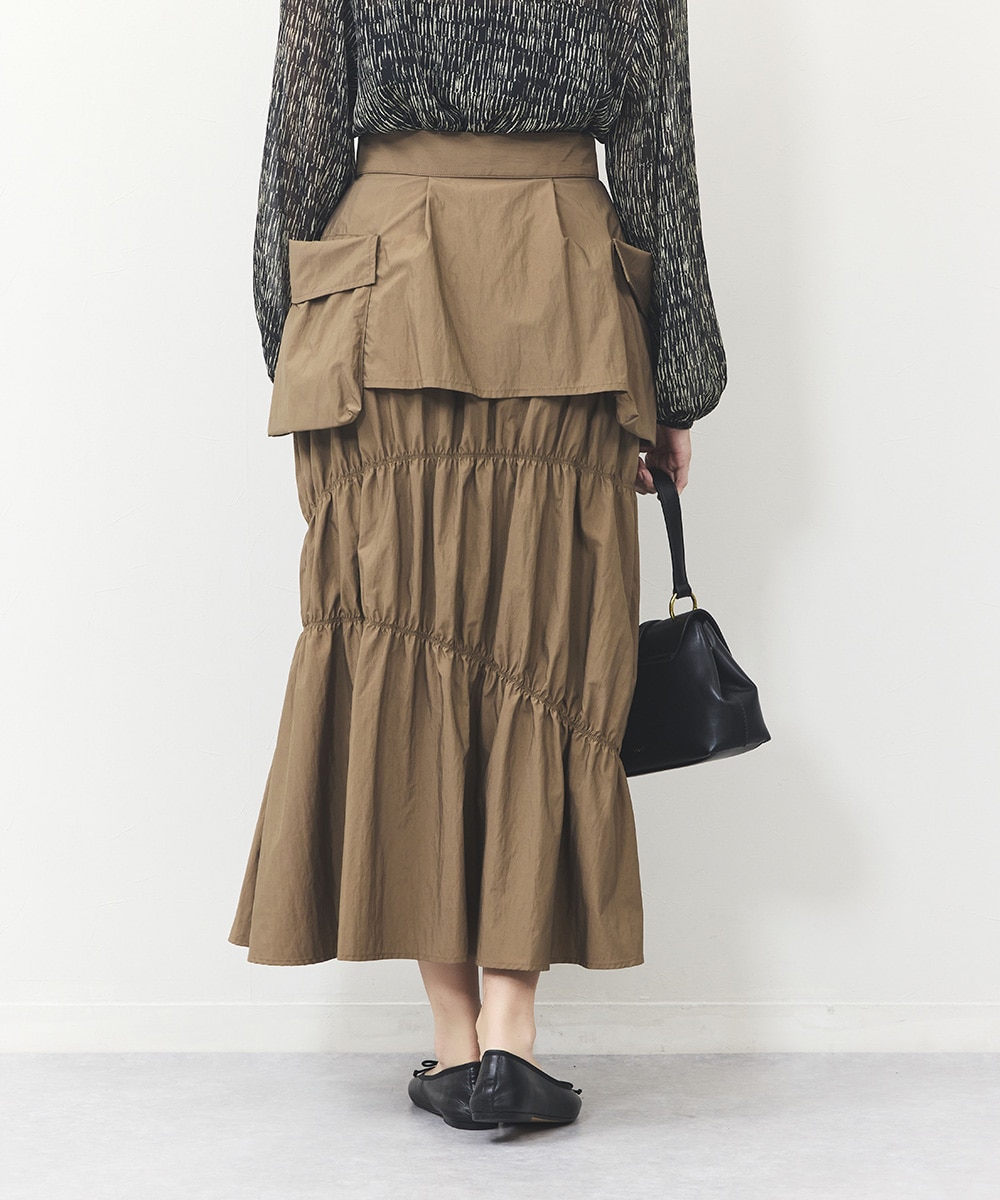 ラップポケットスカート