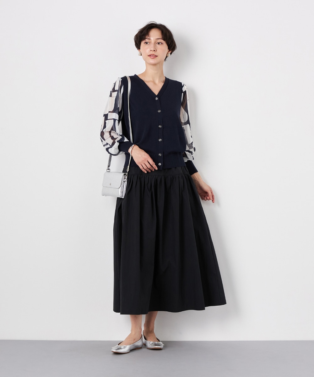 ドロストギャザースカート