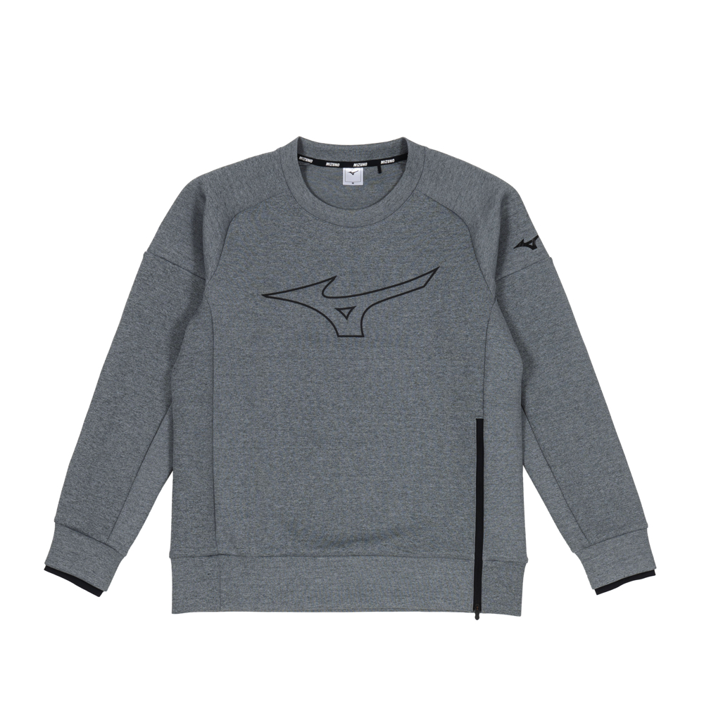 fratto / MIZUNO frattoロゴ入り トレーナー グレー