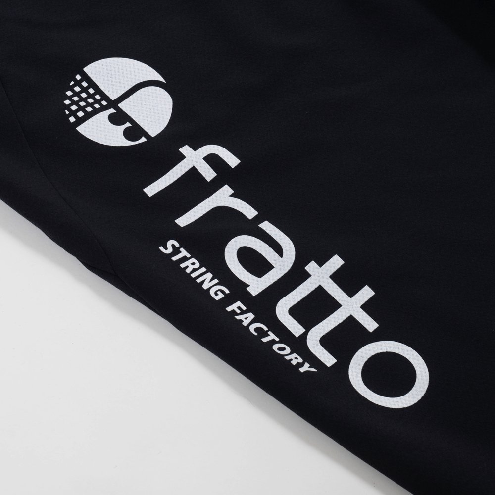fratto / YONEX frattoロゴ入り 七分丈パンツ ブラック 60140