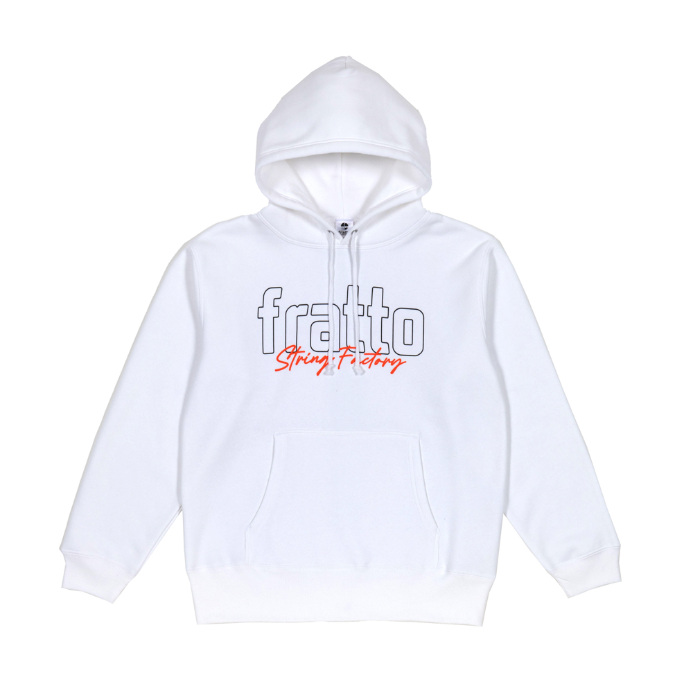 fratto / frattoオリジナル サインパーカー ホワイト